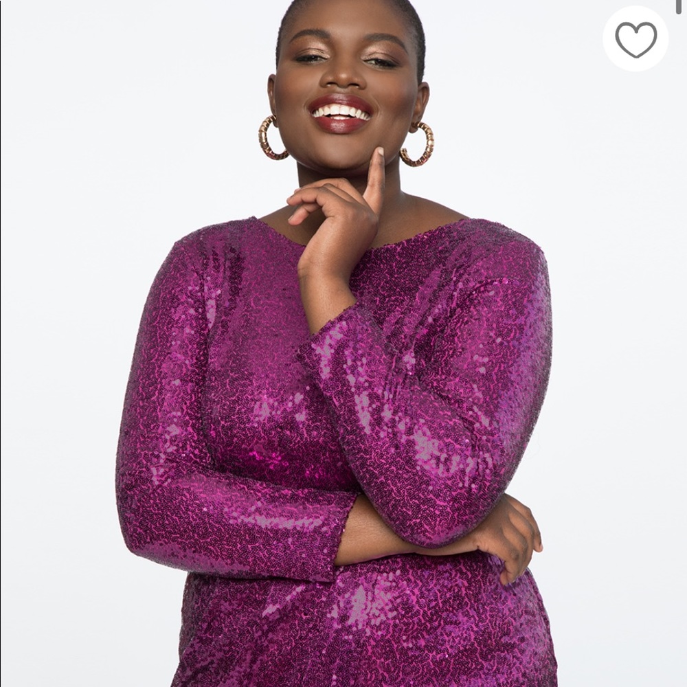 Eloquii sequins dress